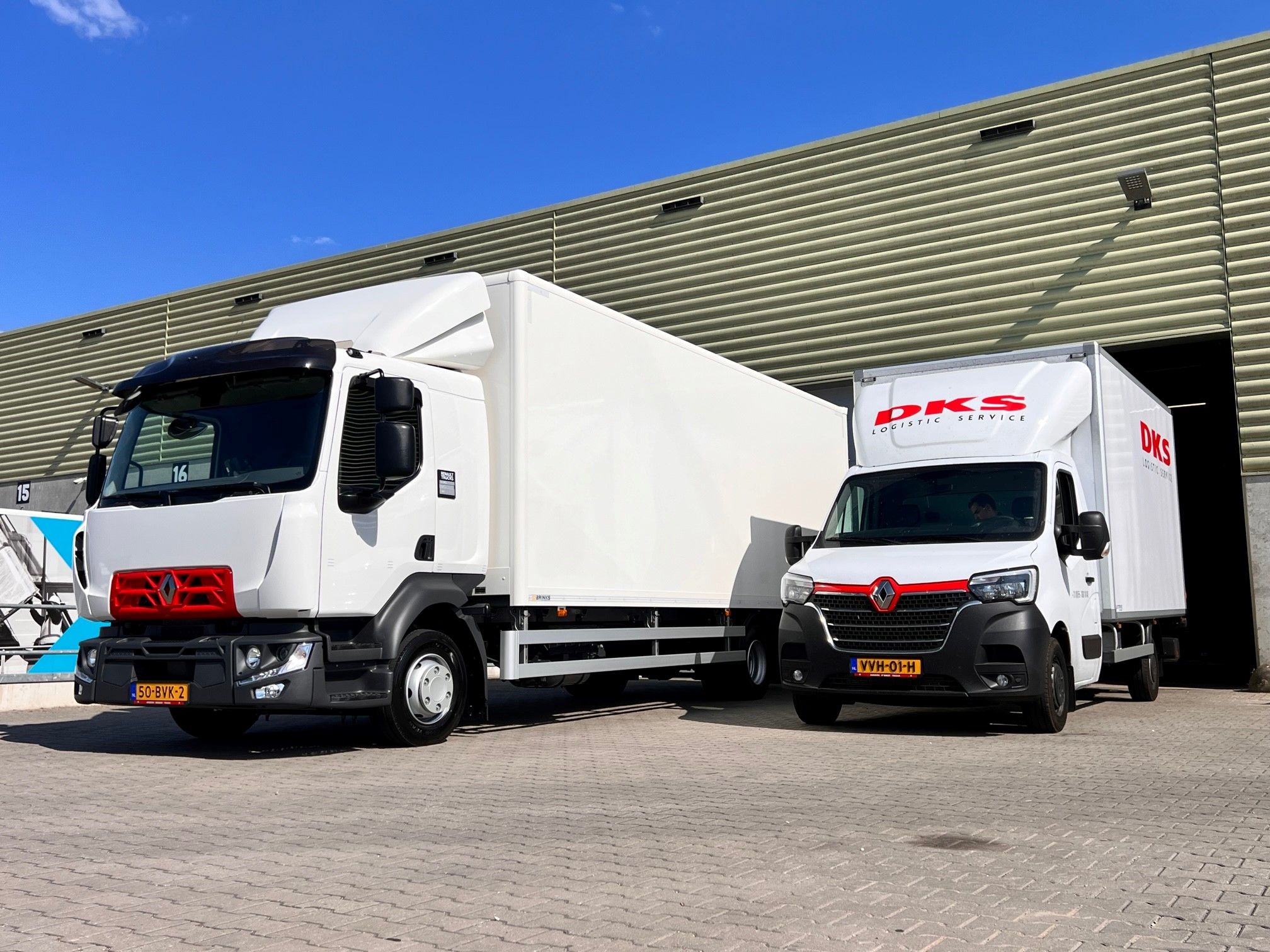 Uitbreiding wagenpark DKS Logistic Service, Koeriersdiensten, Transport